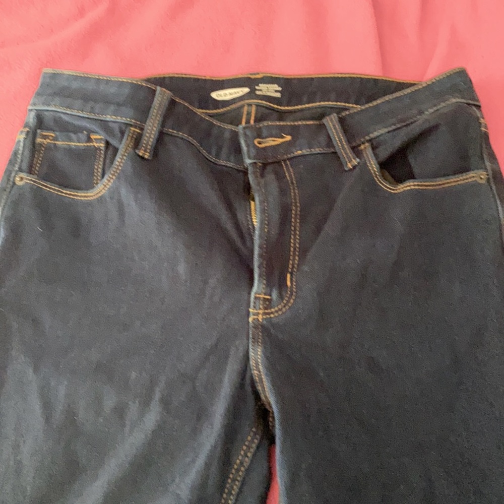Old Navy Rockstar super skinny mid-rise jeans